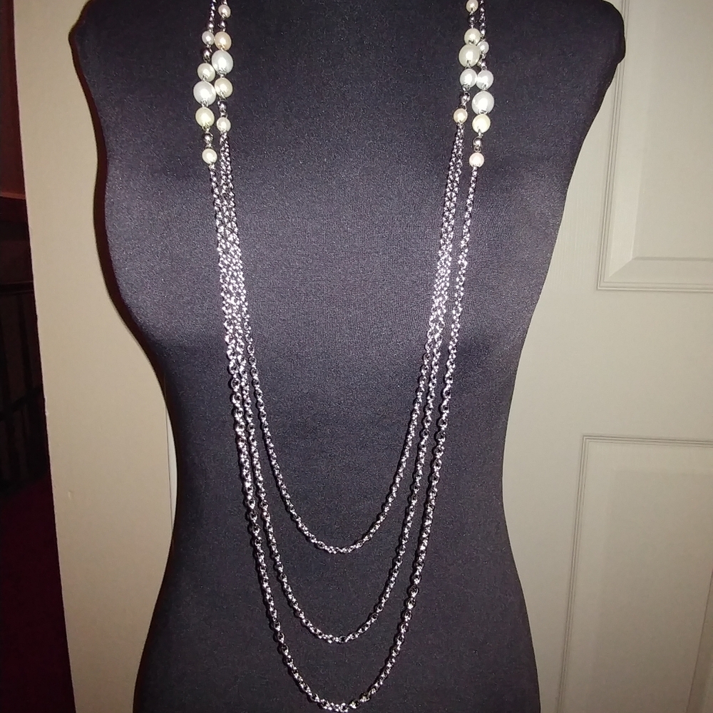 Double necklace, & the amazing Cinch Clasp.